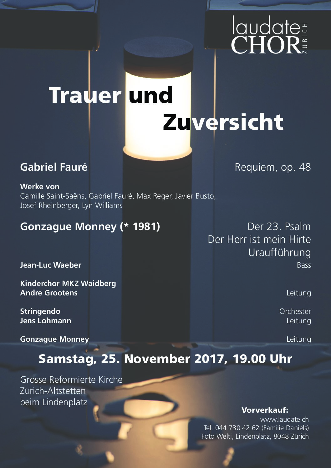 Werbung Novemberkonzert Werbung Novemberkonzert